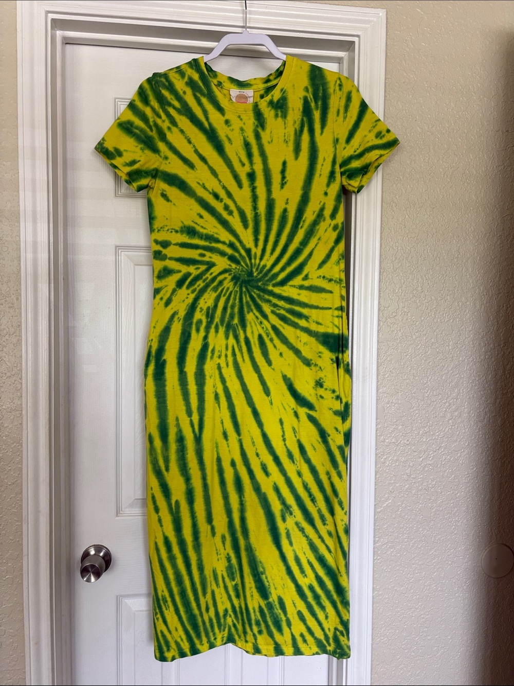 Anthropologie Daily Practice Tie-dye Maxi T-shirt Dress